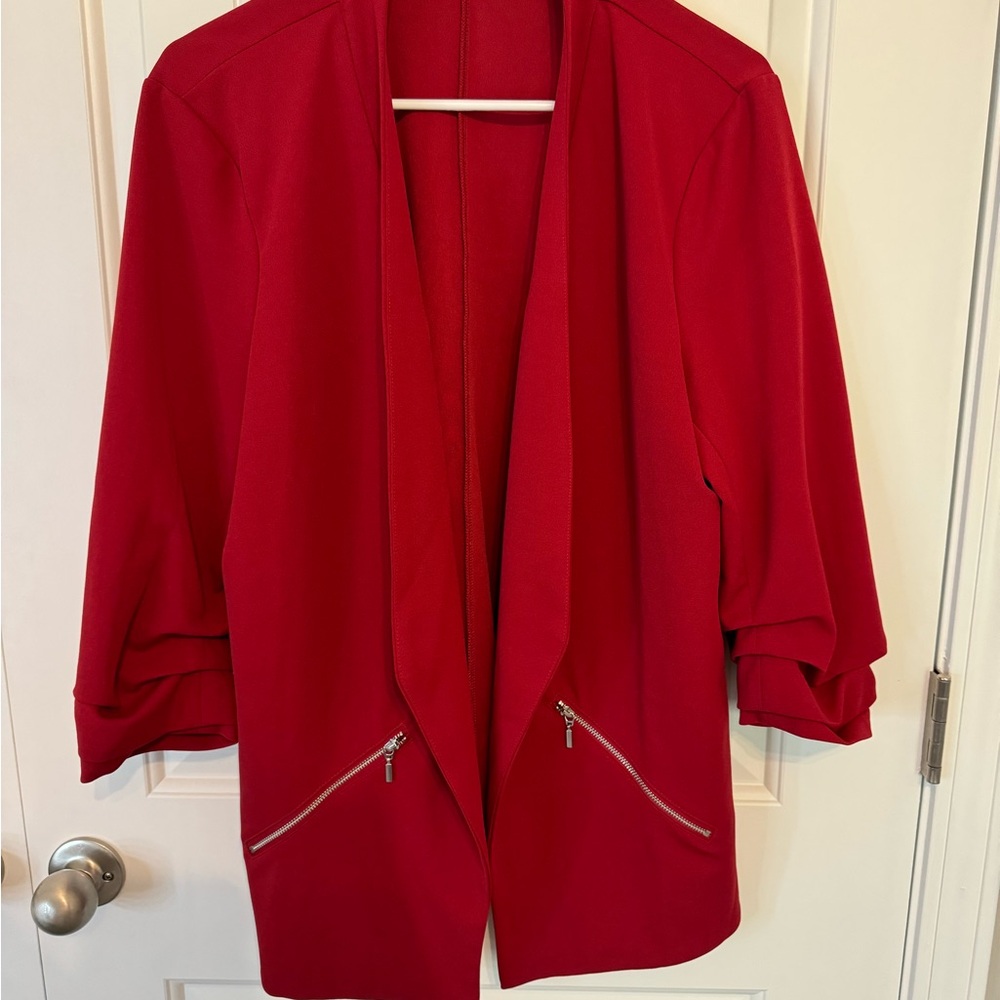 Plus size blazer
